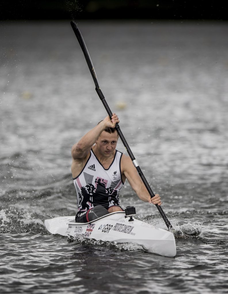 Paracanoeist Robert Oliver
Image © ParalympicsGB